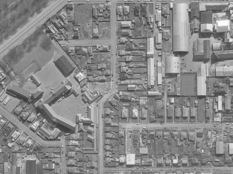50 Stewart Street from the air, 1960-1964