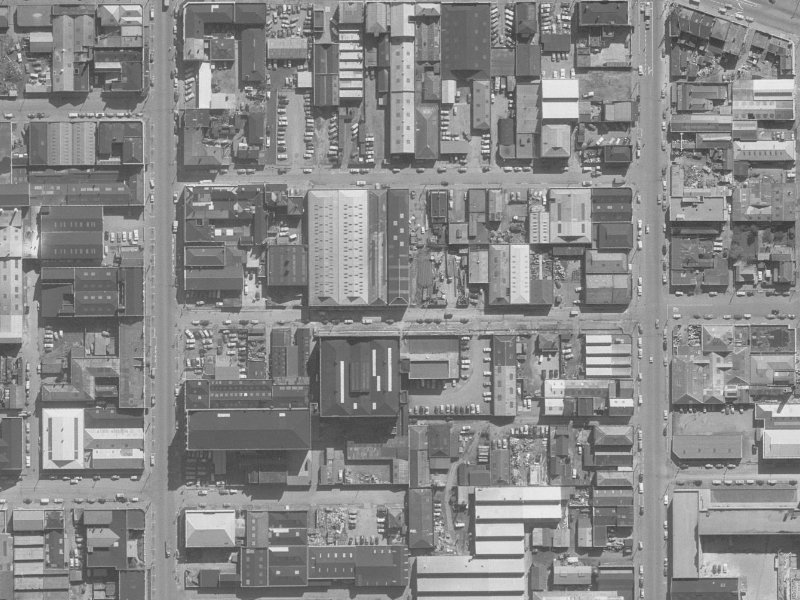 21 Allen Street from the air, 1960-1964