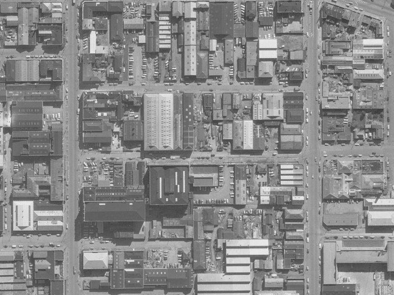 27 Allen Street from the air, 1960-1964