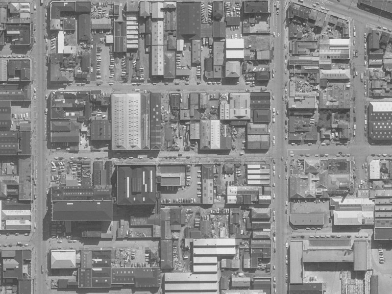 31 Allen Street from the air, 1960-1964