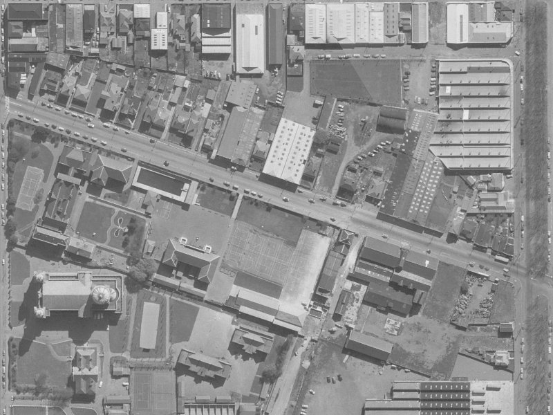 94 Ferry Road from the air, 1960-1964