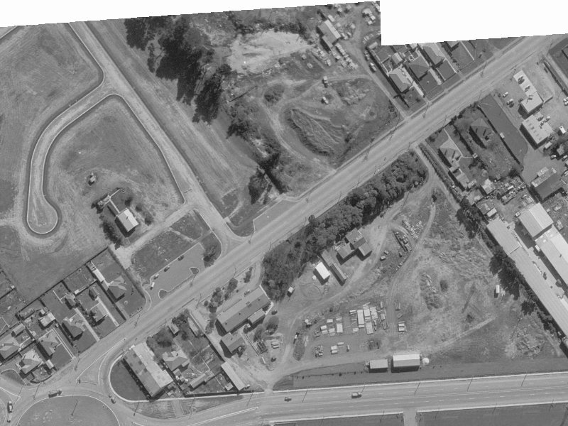136 Main South Road from the air, 1960-1964