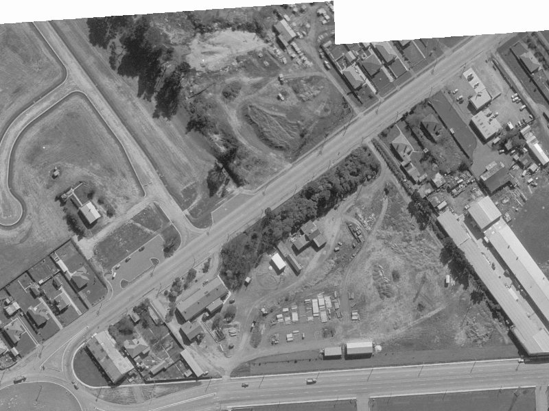 129-149 Main South Road from the air, 1960-1964