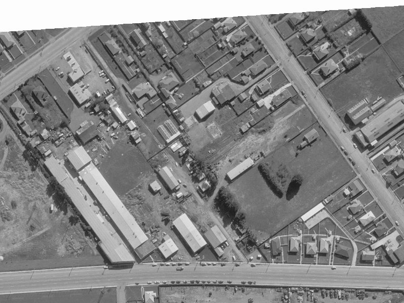 115A Main S Road from the air, 1960-1964