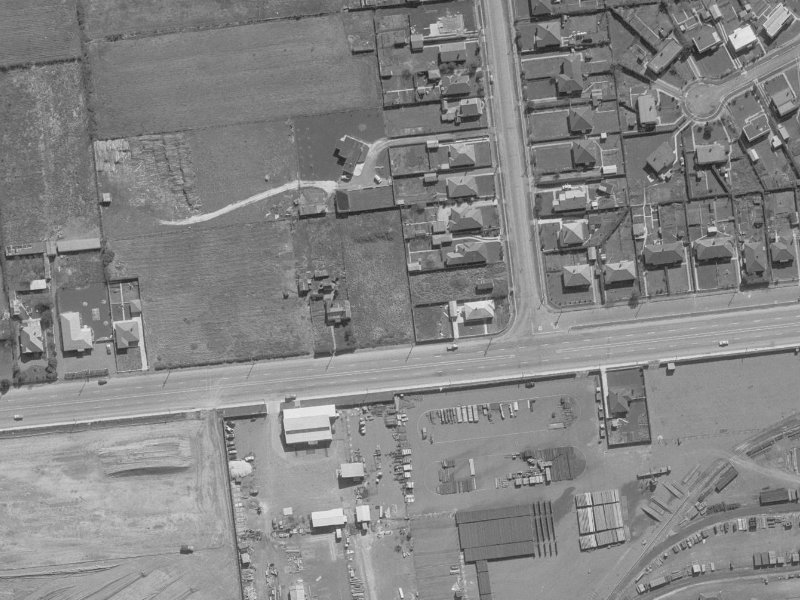 280 Blenheim Road from the air, 1960-1964