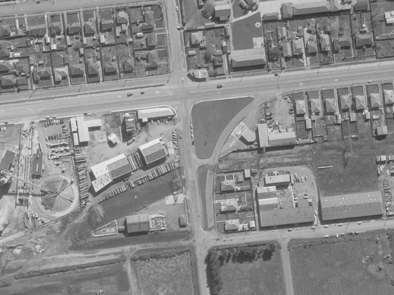 16 Matipo Street from the air, 1960-1964