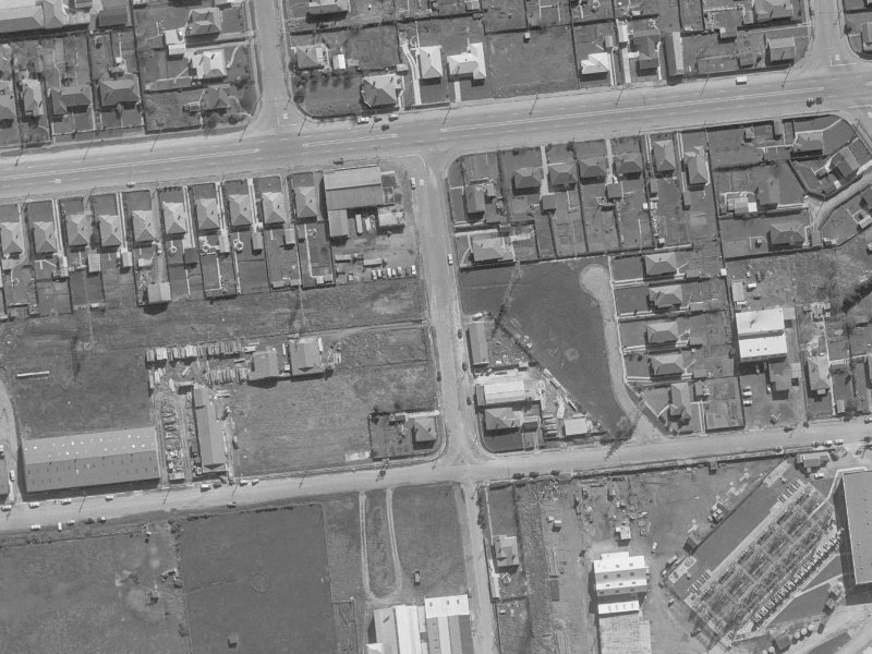 6a Dalgety Street from the air, 1960-1964