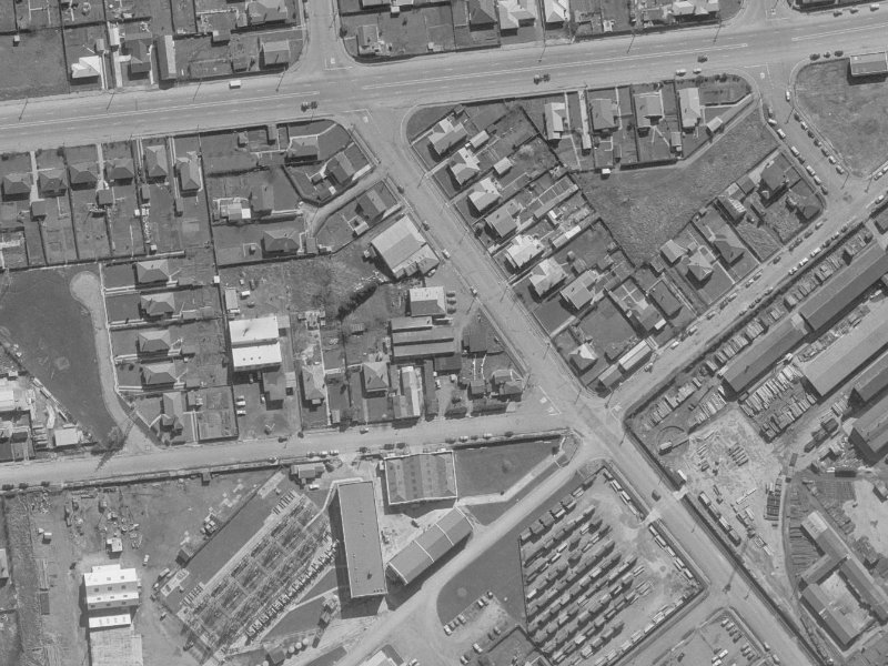 4/12 Princess Street from the air, 1960-1964