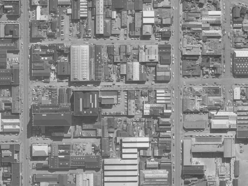 32 Allen Street from the air, 1960-1964