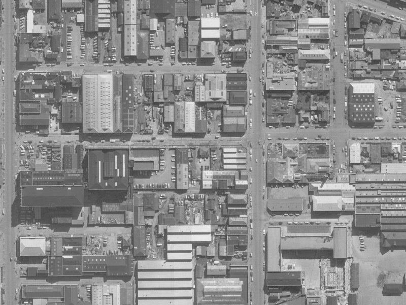 34 Allen Street from the air, 1960-1964