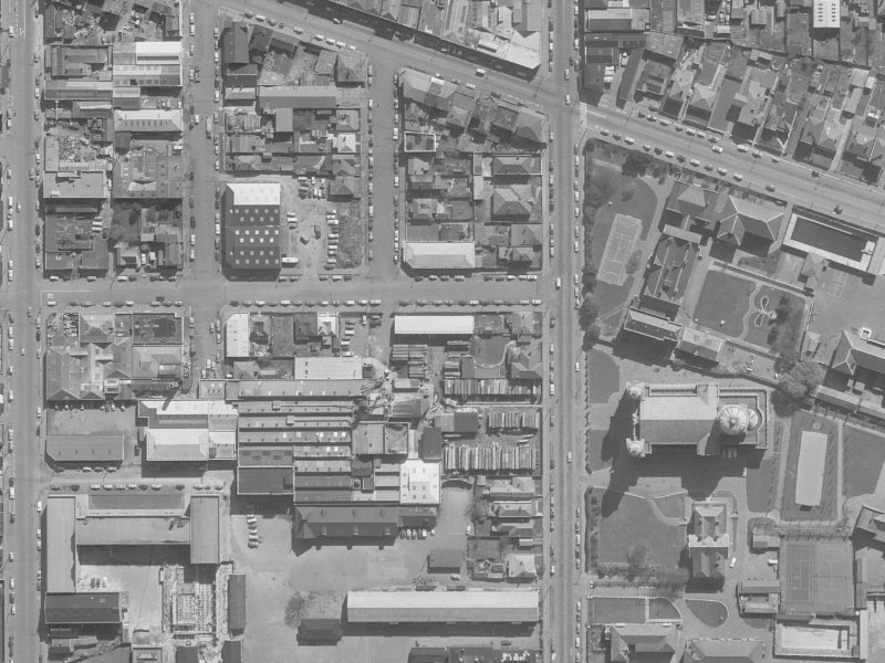 Coventry Street from the air, 1960-1964