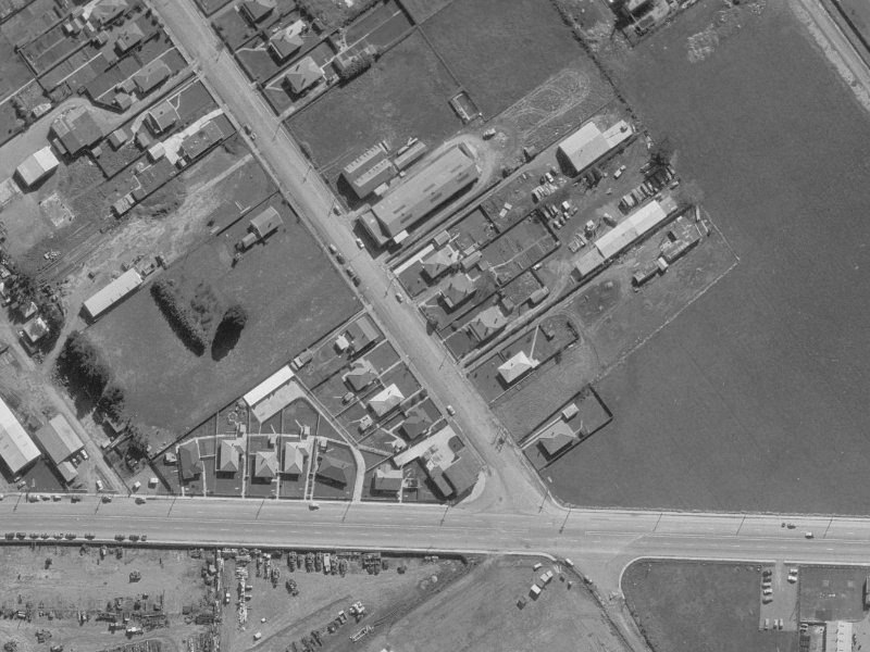 29 Watts Road from the air, 1960-1964