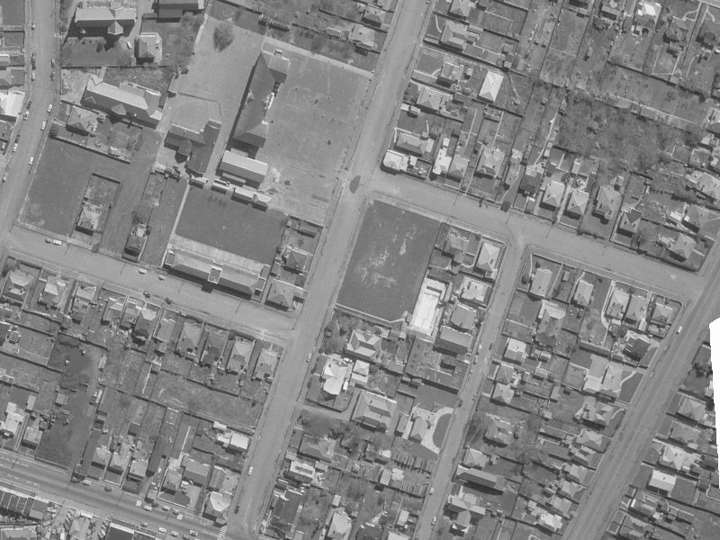 26 Nursery Road from the air, 1960-1964