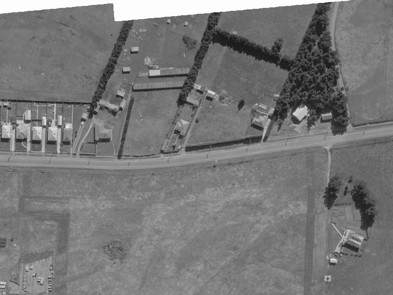 152-156 Waterloo Road from the air, 1960-1964
