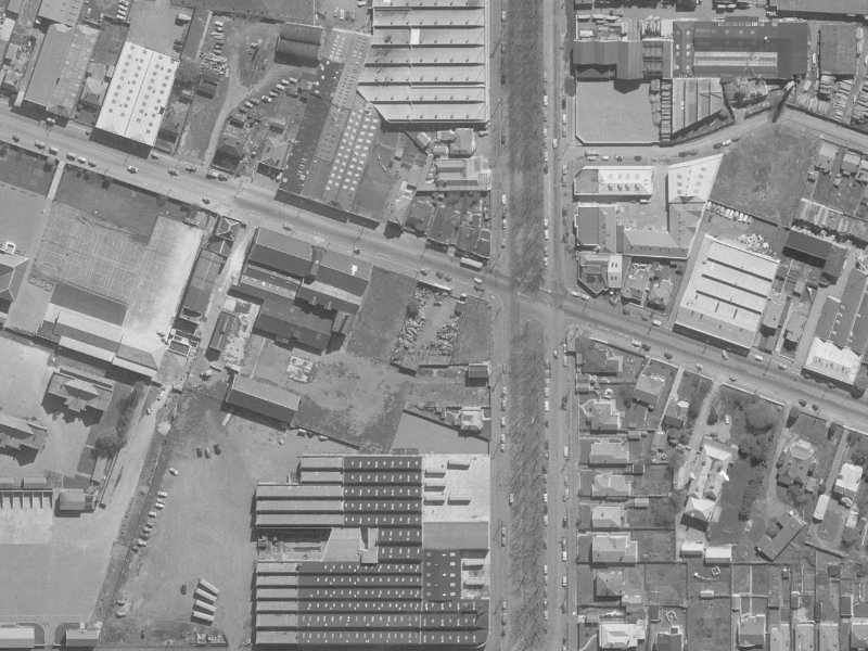 106B Ferry Road from the air, 1960-1964
