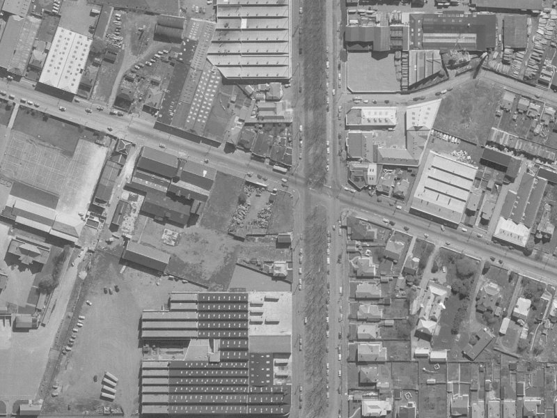 35 Fitzgerald Avenue from the air, 1960-1964