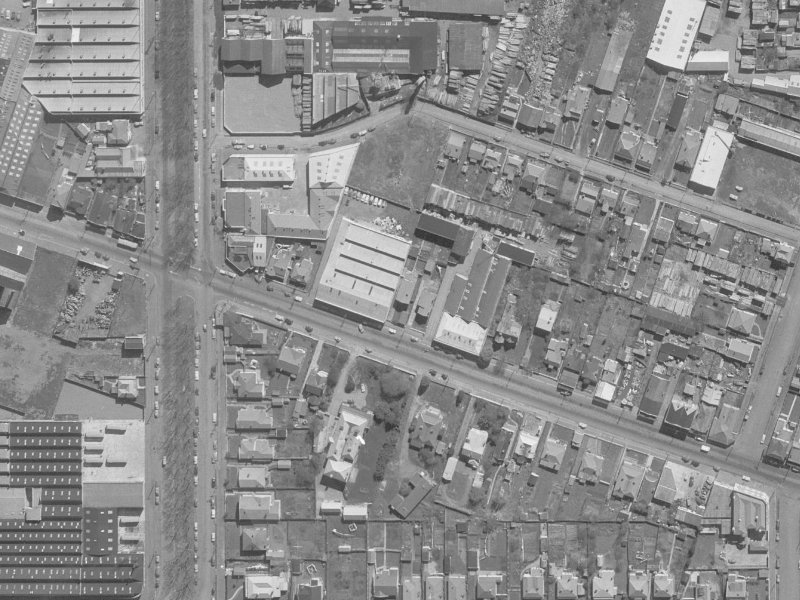 143 Ferry Road from the air, 1960-1964