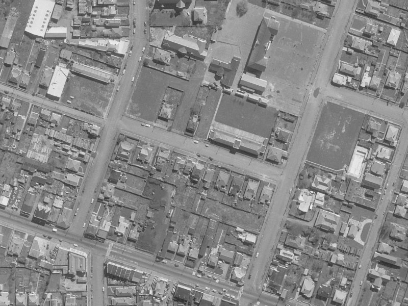 16 Hillview Road from the air, 1960-1964