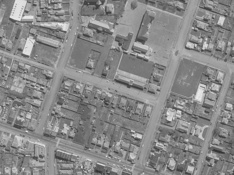 Hillview Road from the air, 1960-1964