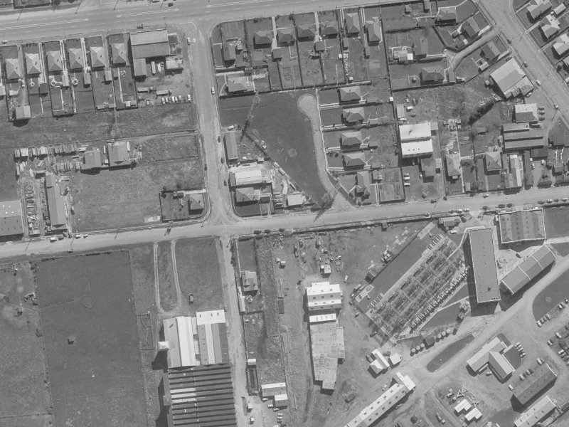 34-24 Princess Street from the air, 1960-1964