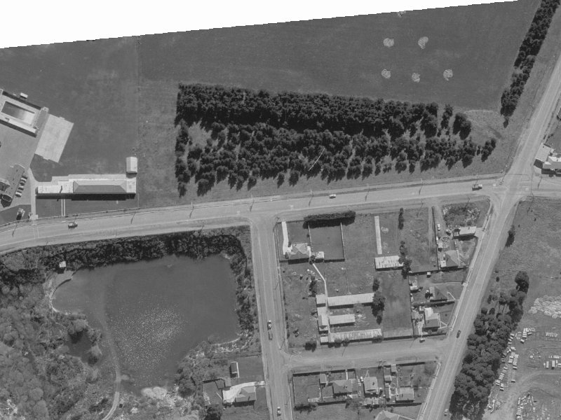 182 Waterloo Road from the air, 1960-1964