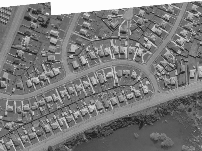11 Taurima Street from the air, 1960-1964