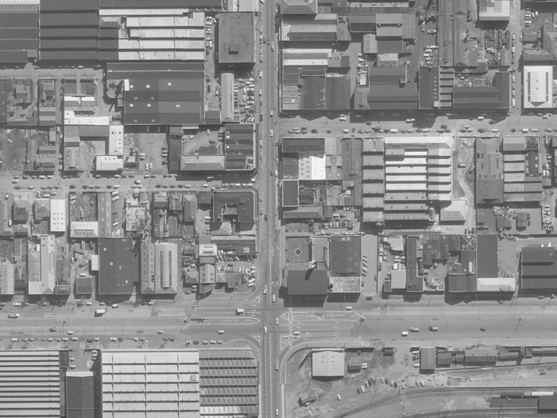 520-518 Colombo Street from the air, 1960-1964