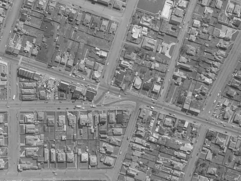223 Ferry Road from the air, 1960-1964