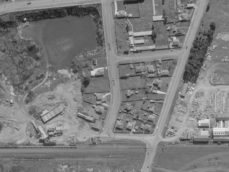 19 Smarts Road from the air, 1960-1964