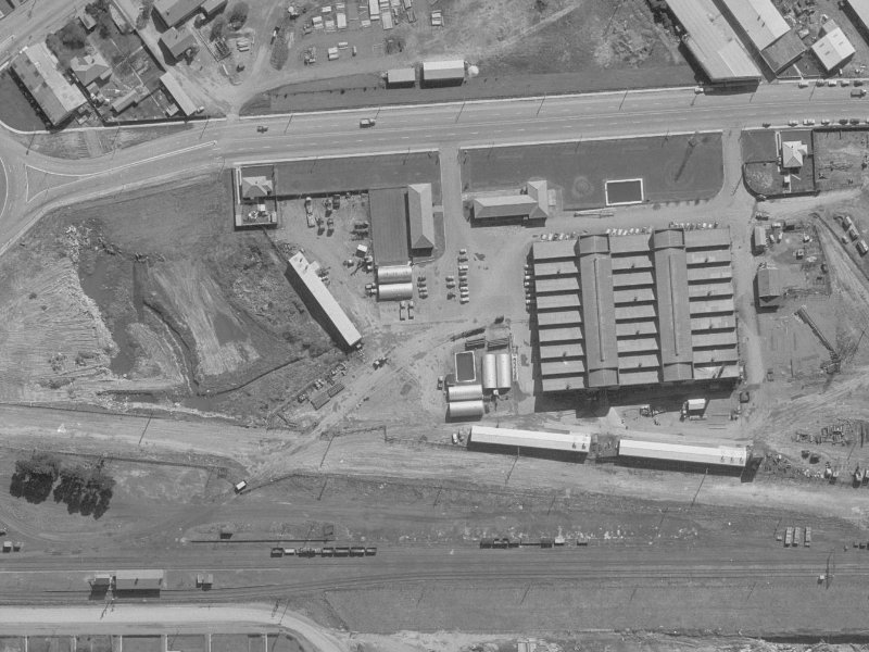 Nga Mahi Road from the air, 1960-1964