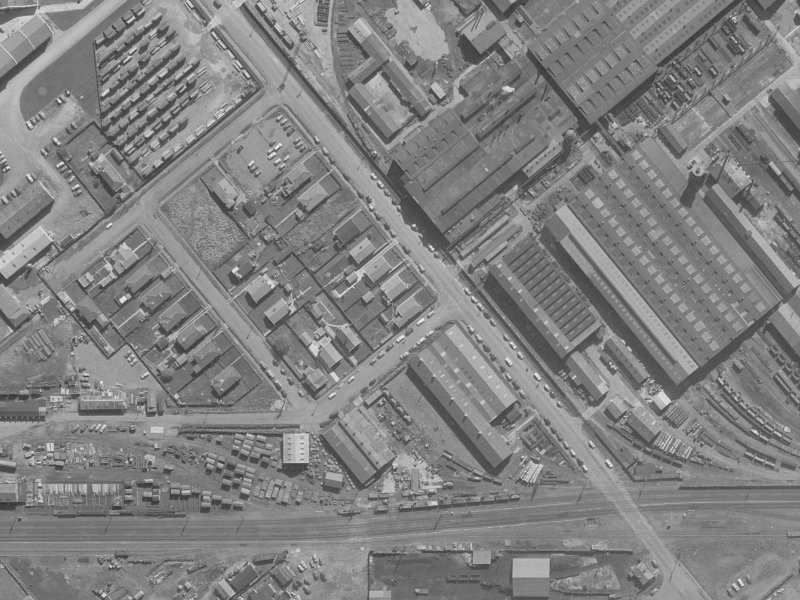 Troup Drive from the air, 1960-1964