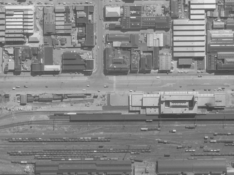 388-386 Moorhouse Avenue from the air, 1960-1964