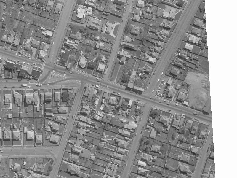 245 Ferry Road from the air, 1960-1964