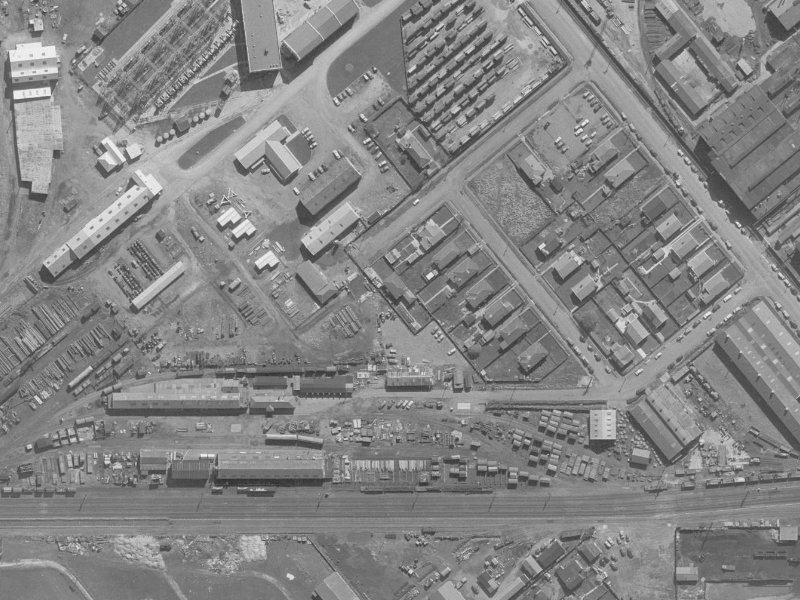 81 Whiteleigh Avenue from the air, 1960-1964