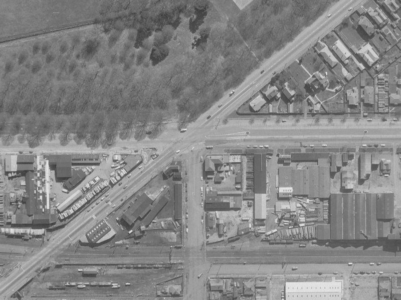 30E Moorhouse Avenue from the air, 1960-1964