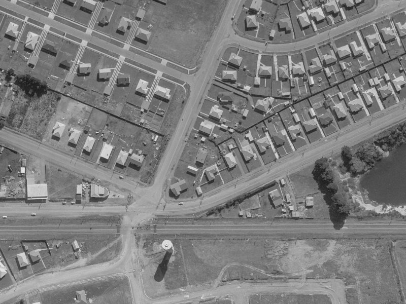 4 Gilberthorpes Road from the air, 1960-1964