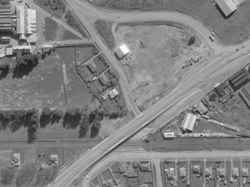 3-5 Racecourse Road from the air, 1960-1964