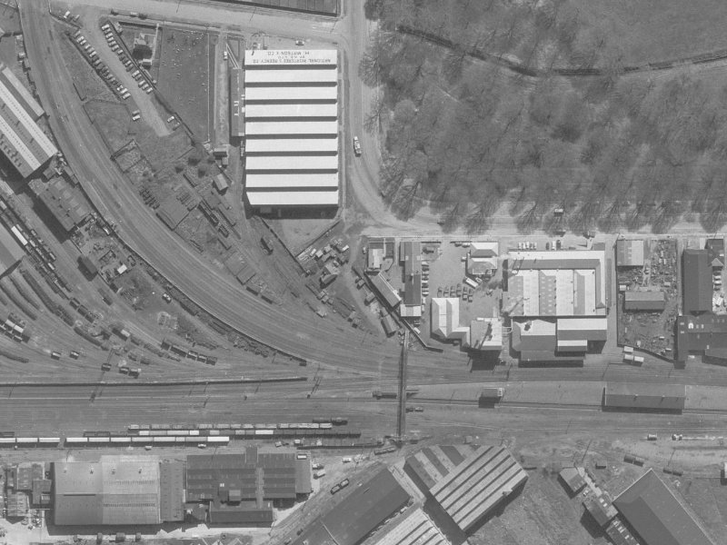 2L Detroit Place from the air, 1960-1964