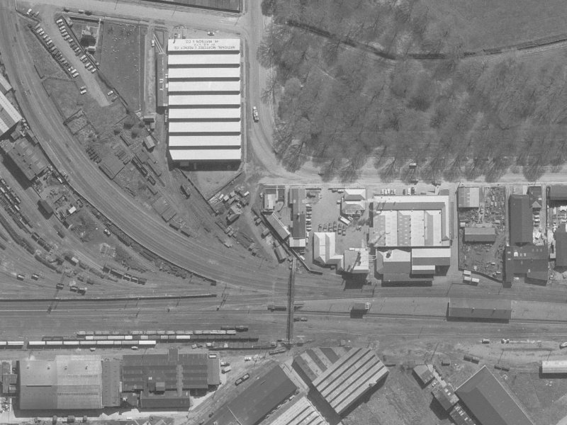 6 Moorhouse Avenue from the air, 1960-1964