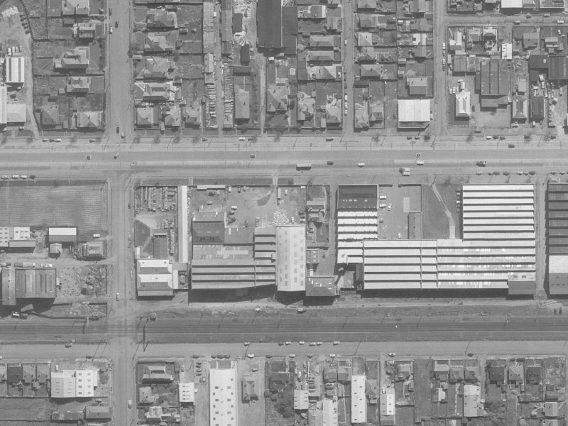 76 Moorhouse Avenue from the air, 1960-1964