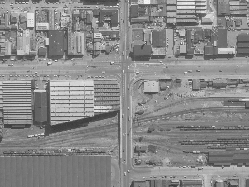 302 Moorhouse Avenue from the air, 1960-1964