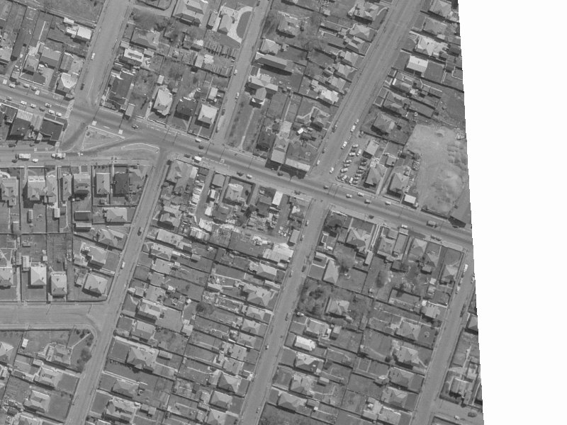242E Ferry Road from the air, 1960-1964