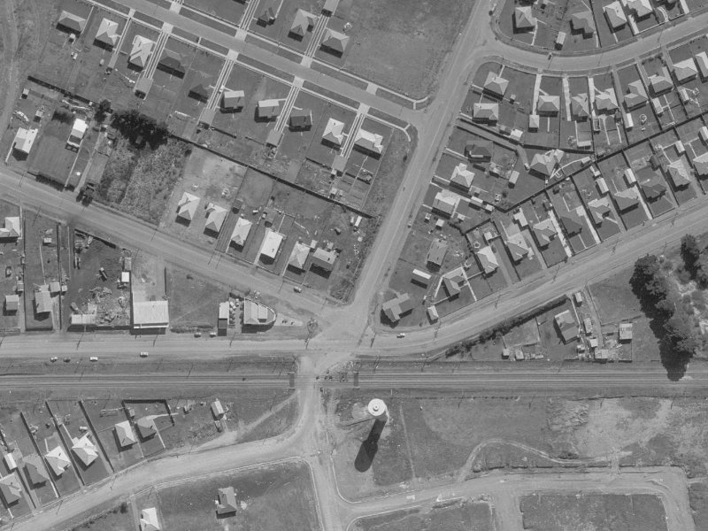 3 Gilberthorpes Road from the air, 1960-1964