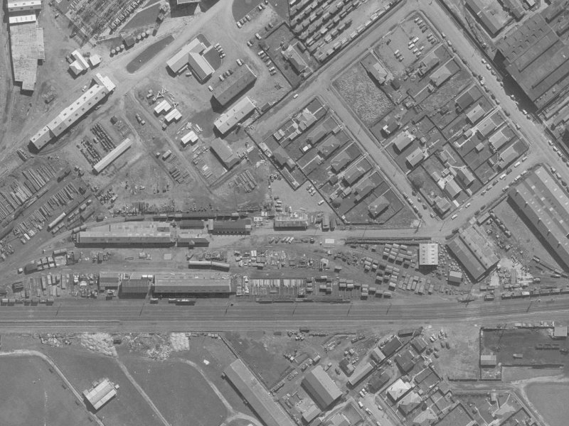 10 O'shannessey Place from the air, 1960-1964