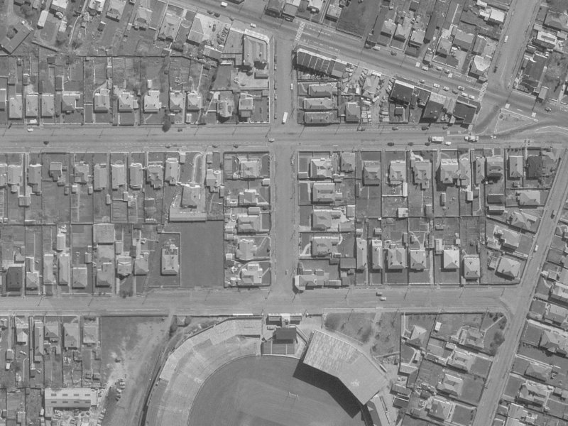 14 Lancaster Street from the air, 1960-1964