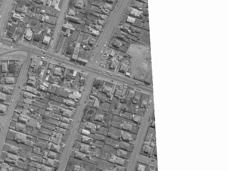 Ferry Road from the air, 1960-1964