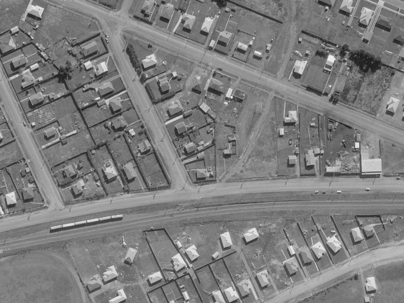 2A Fulham Street from the air, 1960-1964