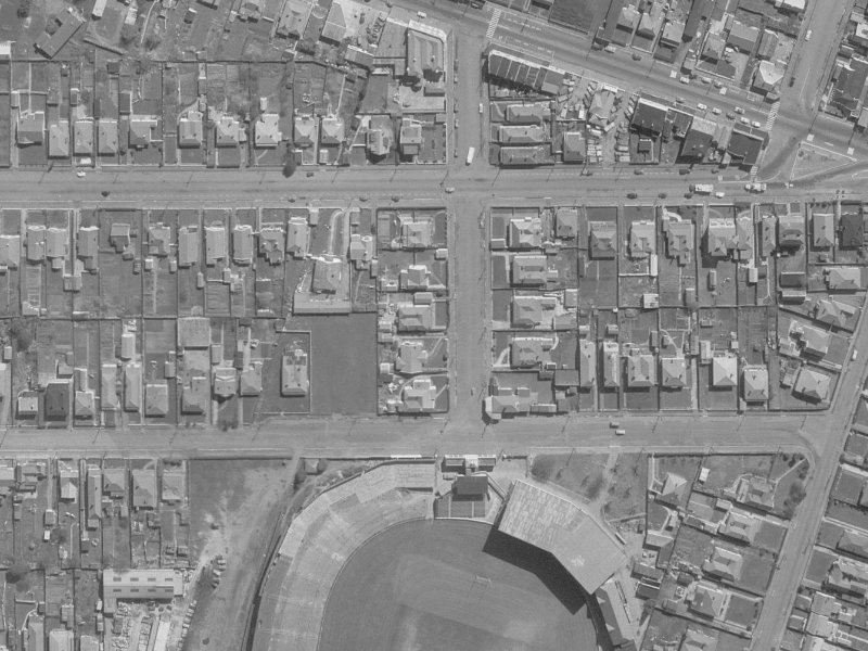 7 Lancaster Street from the air, 1960-1964