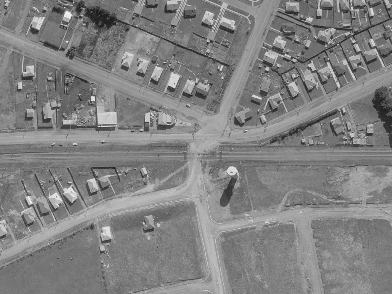 3 Gilberthorpes Road from the air, 1960-1964