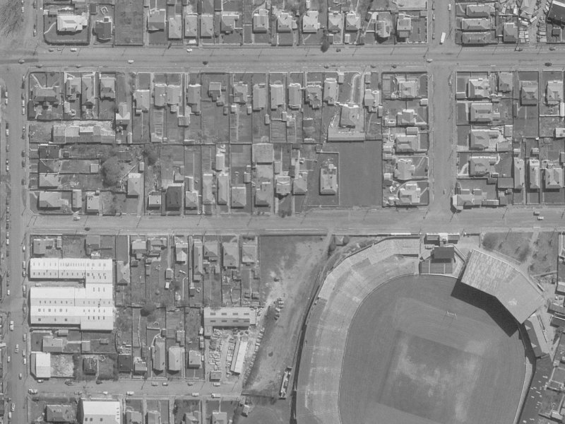 29-31 Stevens Street from the air, 1960-1964